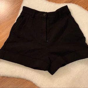 Dolce and gabbana black shorts